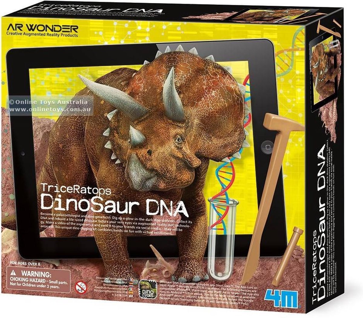 Experimenteerset - Dinosaurus DNA - Triceratops