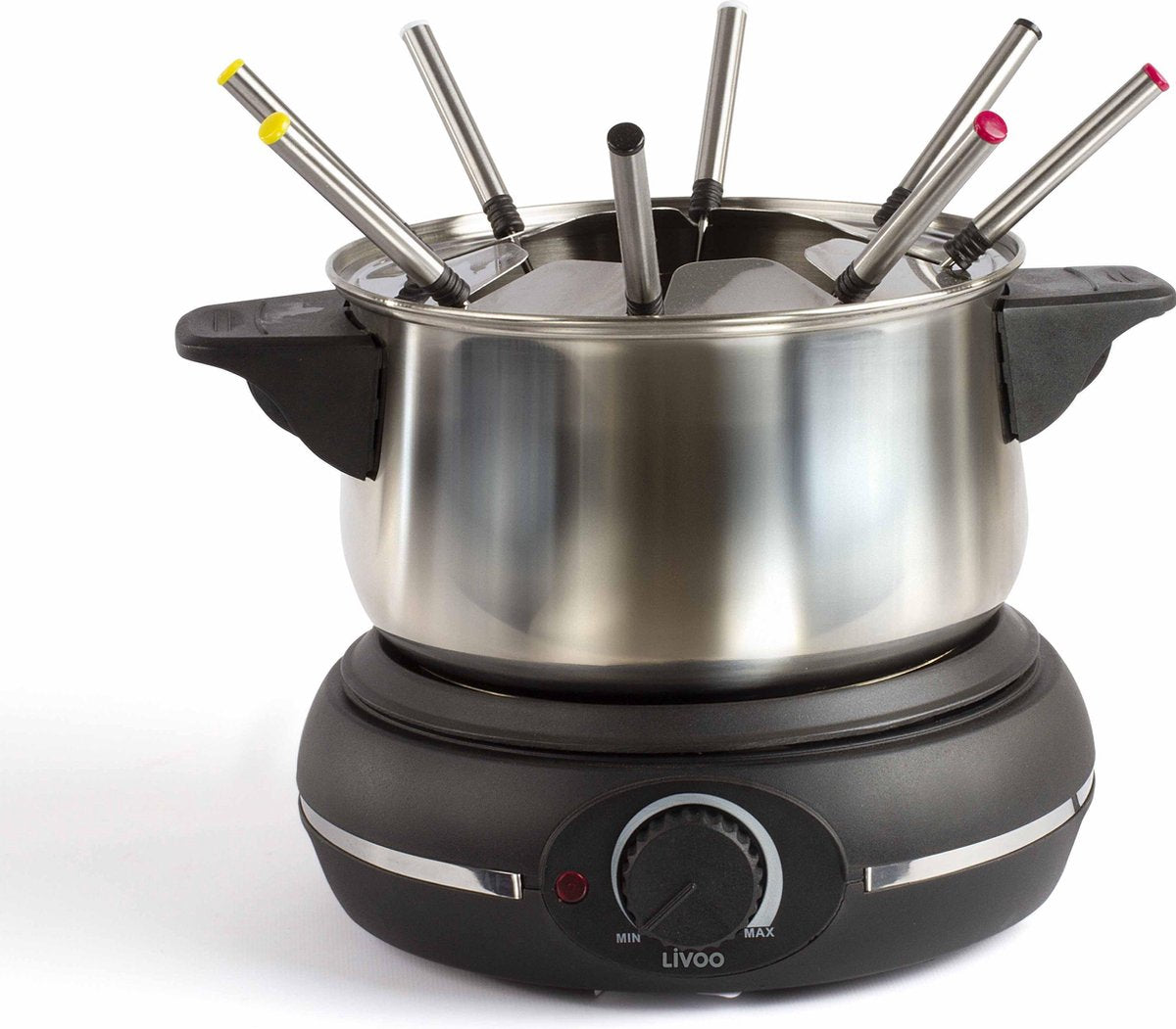 LIVOO ELEKTRISCHE FONDUESET 8 PERSONEN