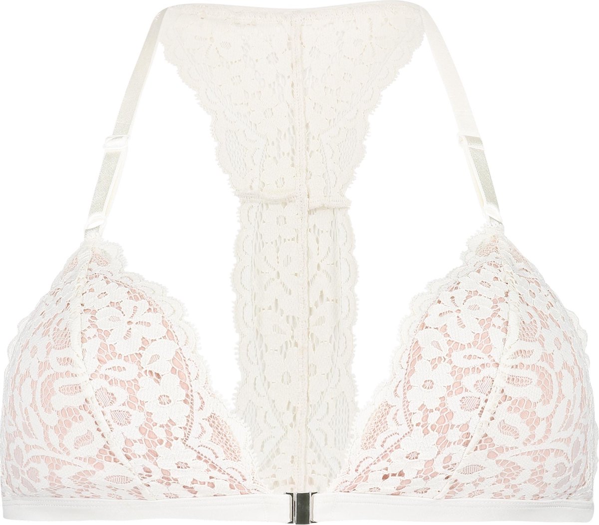 Hunkemöller Dames Voorgevormde triangle bralette Rose - maat M