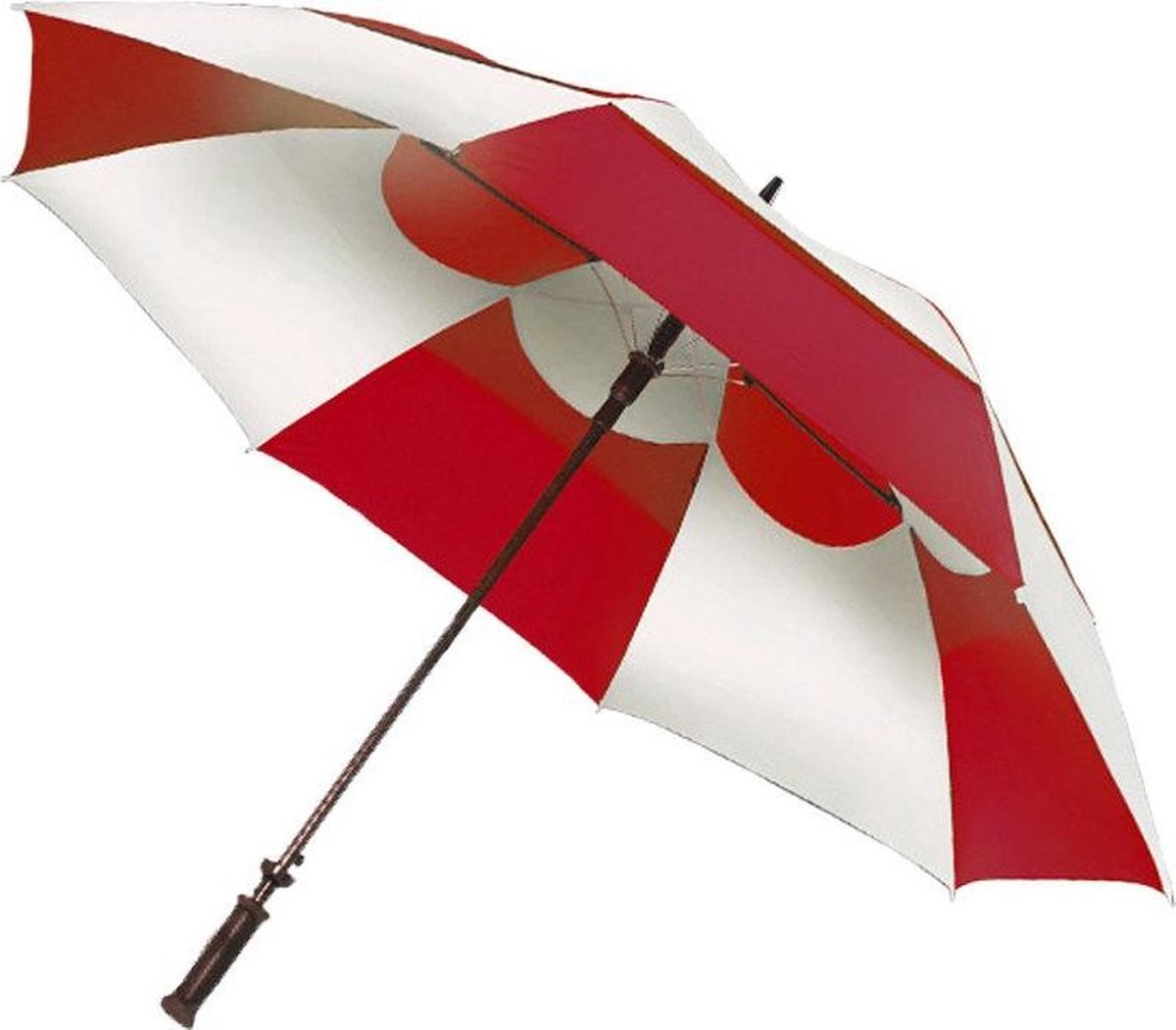 BagBoy Telescopic Paraplu White Red