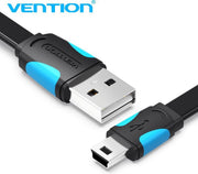 Vention Mini USB 5 Pin naar USB 2.0 kabel 1 Meter
