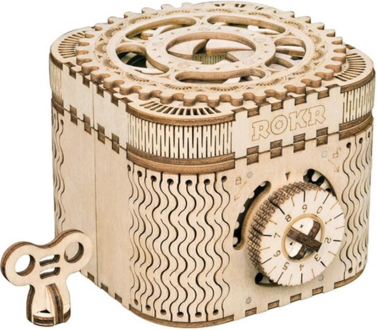 ROBOTIME ROKR Treasure Box - houten Schatkist Modelbouw - 3D puzzel