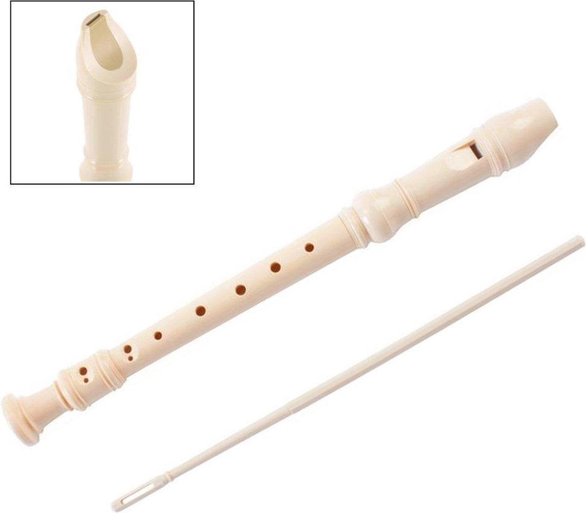 LOUZIR Sopraan Blokfluit - Creme