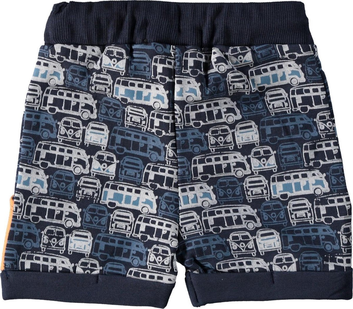 4President baby jongens korte joggingbroek Ari Navy aop