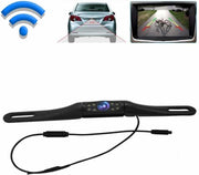 Kentekenplaat Frame WiFi Draadloze auto Achteruitrijcamera Groothoek Starlight Nachtzichtcamera