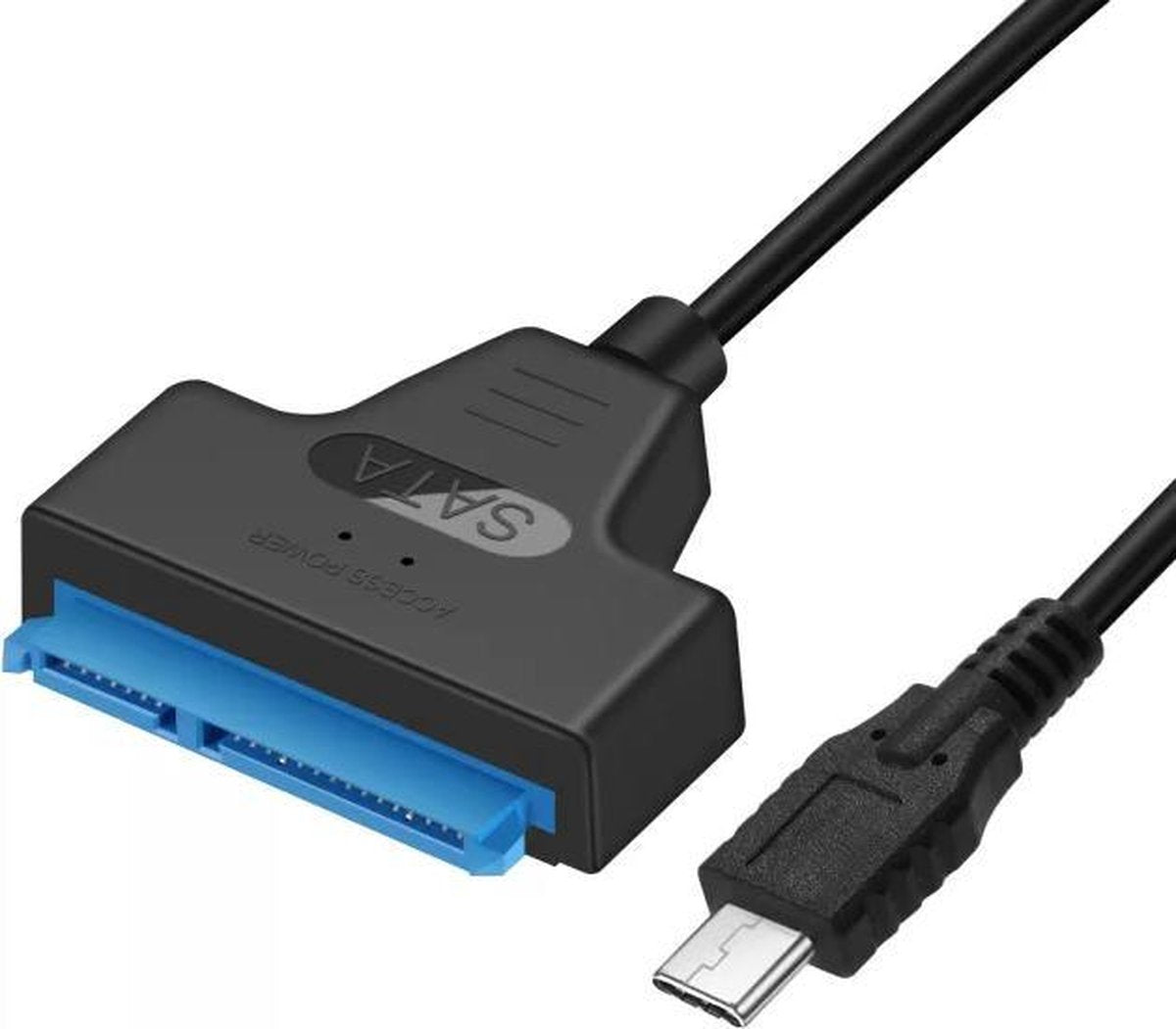 LOUZIR USB-C / Type-C 3.1 Male naar SATA (15-pins + 7-pins) HDD-datakabel