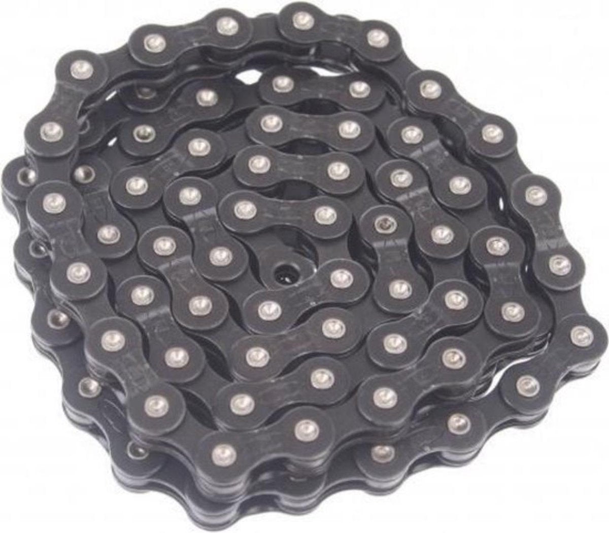 7 - 8 speed ketting zwart 116 schakels Union geschikt voor zowel 7 als 8 versnellingen met kettingslotje zwarte coating voor langere levensduur