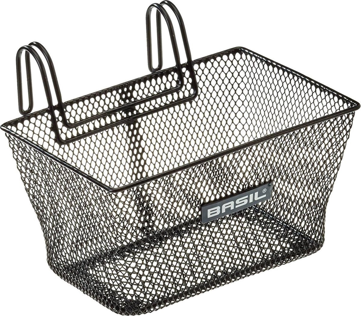 Basil Kinderfietsmand Tivoli Zwart Met Haken - 30020