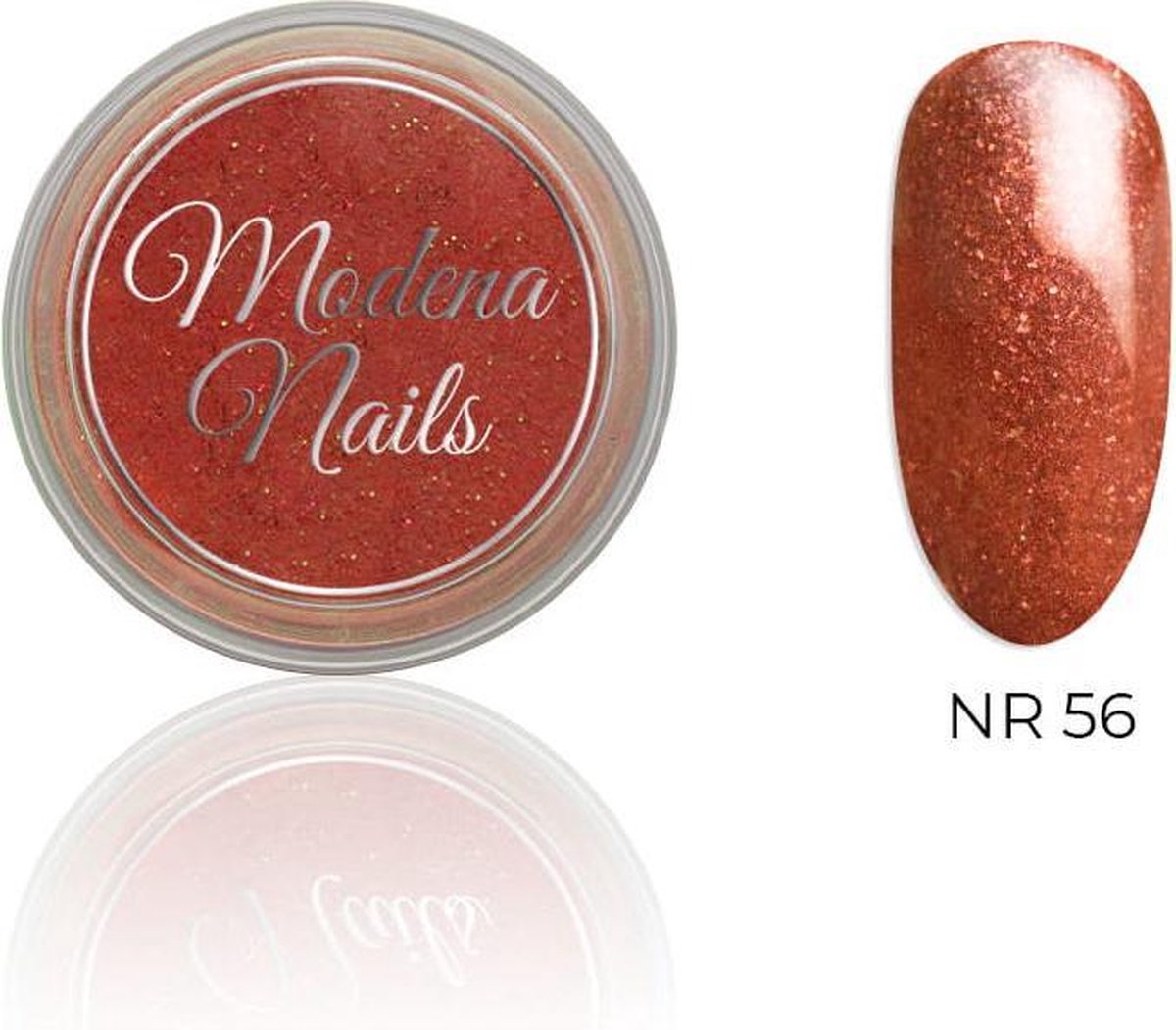 Modena Nails Acryl Glitter - 56