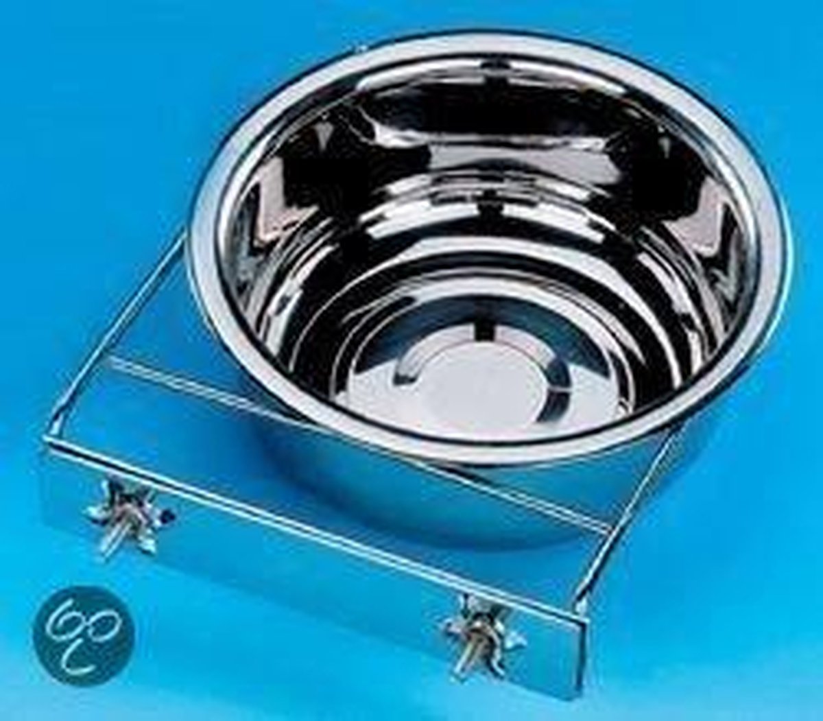 Nobby rvs eetbak met schroef 18 cm - 1300ml