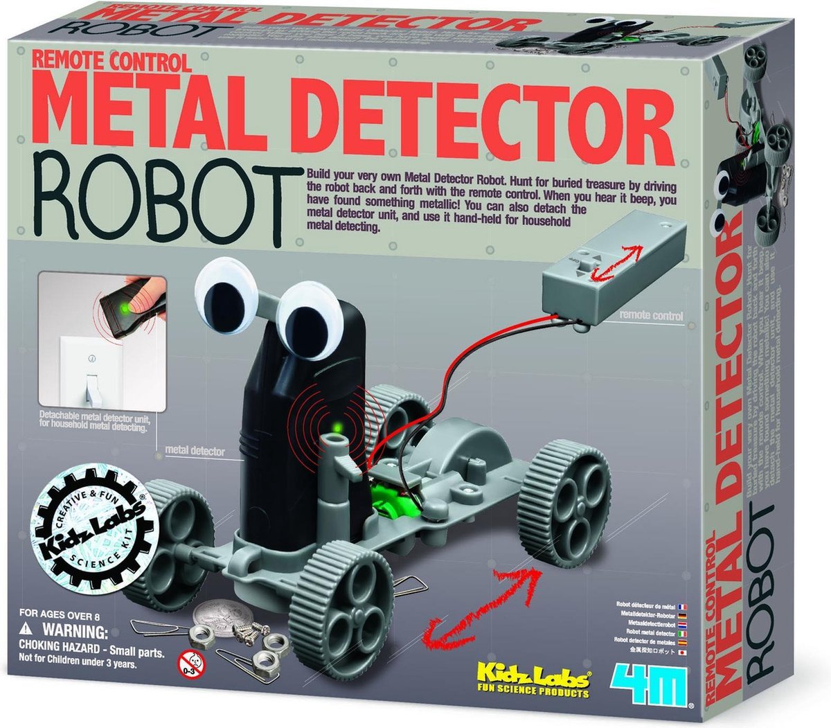 4M Kidzlabs Metaaldetector Robot