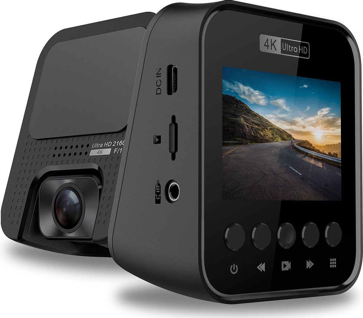 T810 4K Ultra HD 1CH Wifi GPS dashcam voor auto