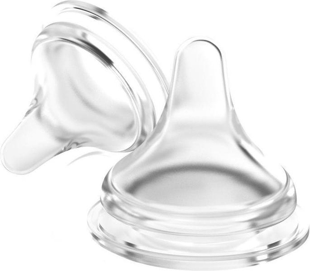 Lansinoh Natural Wave Teats x 2 - Snelle doorstroming