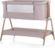 Co-Sleeper Chipolino Wieg Sweet Dreams Mocca/Wood