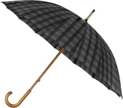 Falcone Paraplu 89 X 105 Cm Polyester/fiberglass Zwart/oranje/grijs