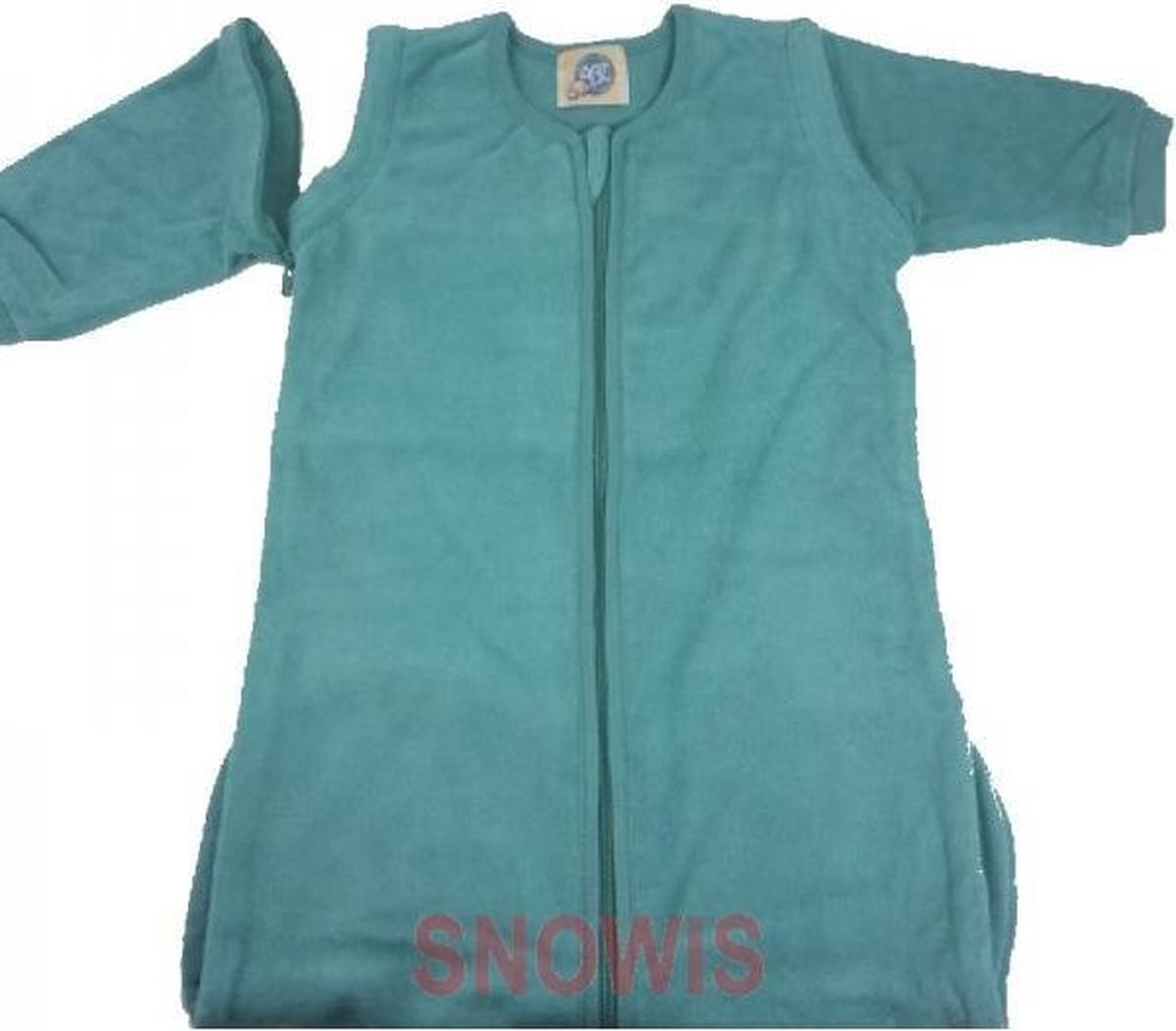 Slaapzak met afritsbare mouw ABZ blauw