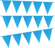 e-Carnavalskleding.nl Vlaggenlijn midden blauw | midden blauwe slinger 10 meter