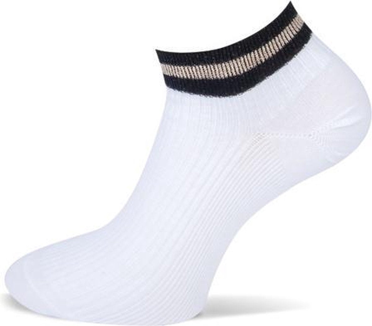 Marcmarcs Dames Sneakersokje | 2-Pack | Moscow Wit Zwart
