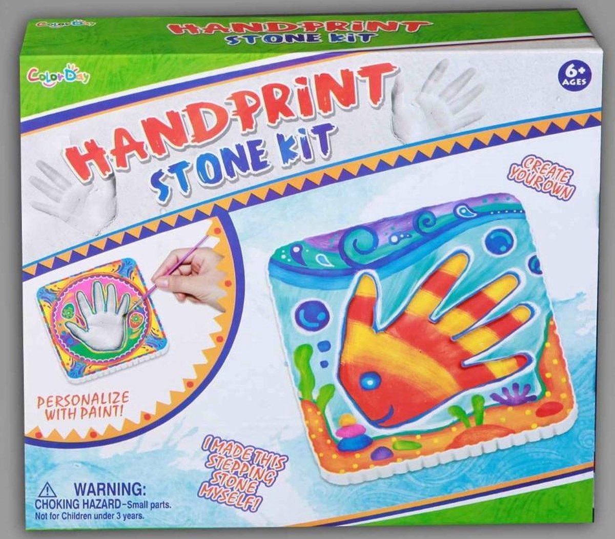 Speelgoed - Gips set - handafdruk
