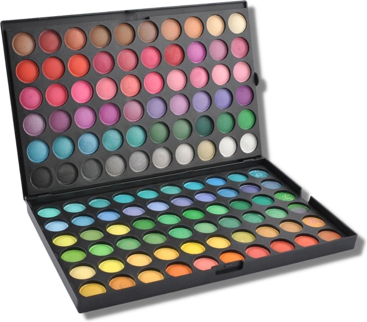 Viento Make-Up Palette - 120 Kleuren - Multi Kleurige Oogschaduw Palet - Meeneem Make-Up Set - Geschikt voor Kinderen