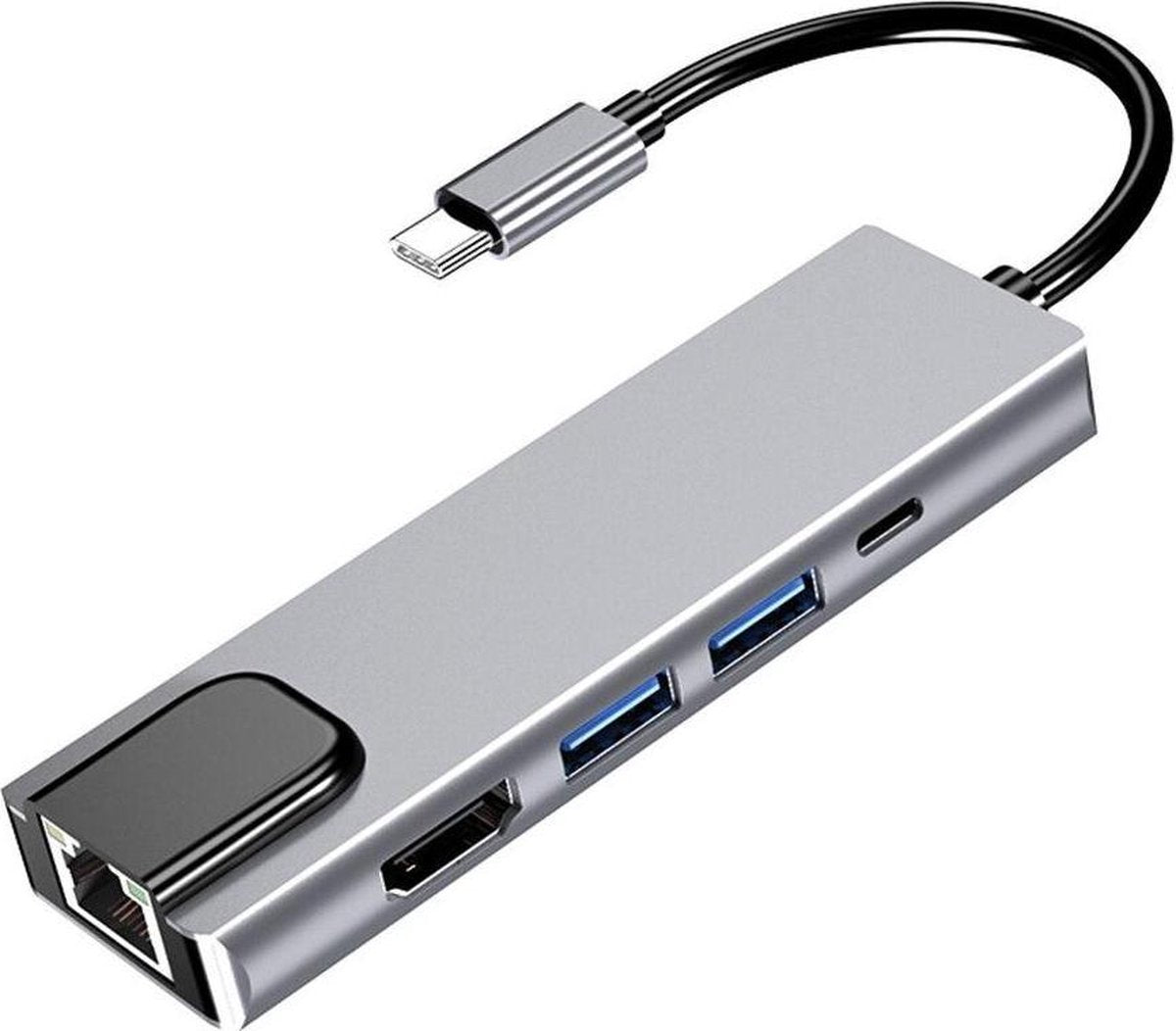 Garpex® USB 3.0 type-c hub multi-function five-in-one type-c hub expansion dock laptop mobile phone universal