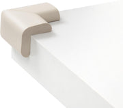 Jippie's - Foam Tafelhoek voor scherpe hoek - 4 stuks - Creme/Wit