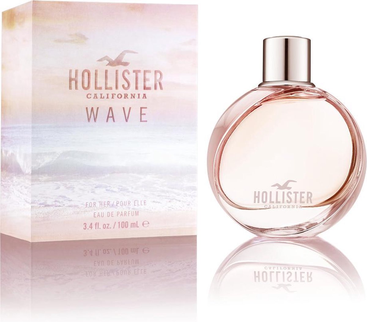 HOLLISTER WAVE FOR HER spray 100 ml | parfum voor dames aanbieding | parfum femme | geurtjes vrouwen | geur