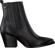 Notre-V 01-222 Enkellaarsjes - Enkelboots - Dames - Zwart - Maat 40