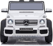 Mercedes Maybach G650 - Elektrische kinderauto - Met accu - Bluetooth en Afstandbediening - Met verlichting - Wit
