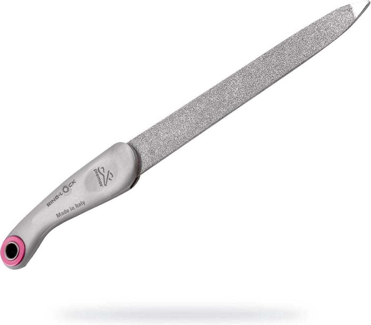 Premax Professionele Nagelvijl - 13 cm - Rose