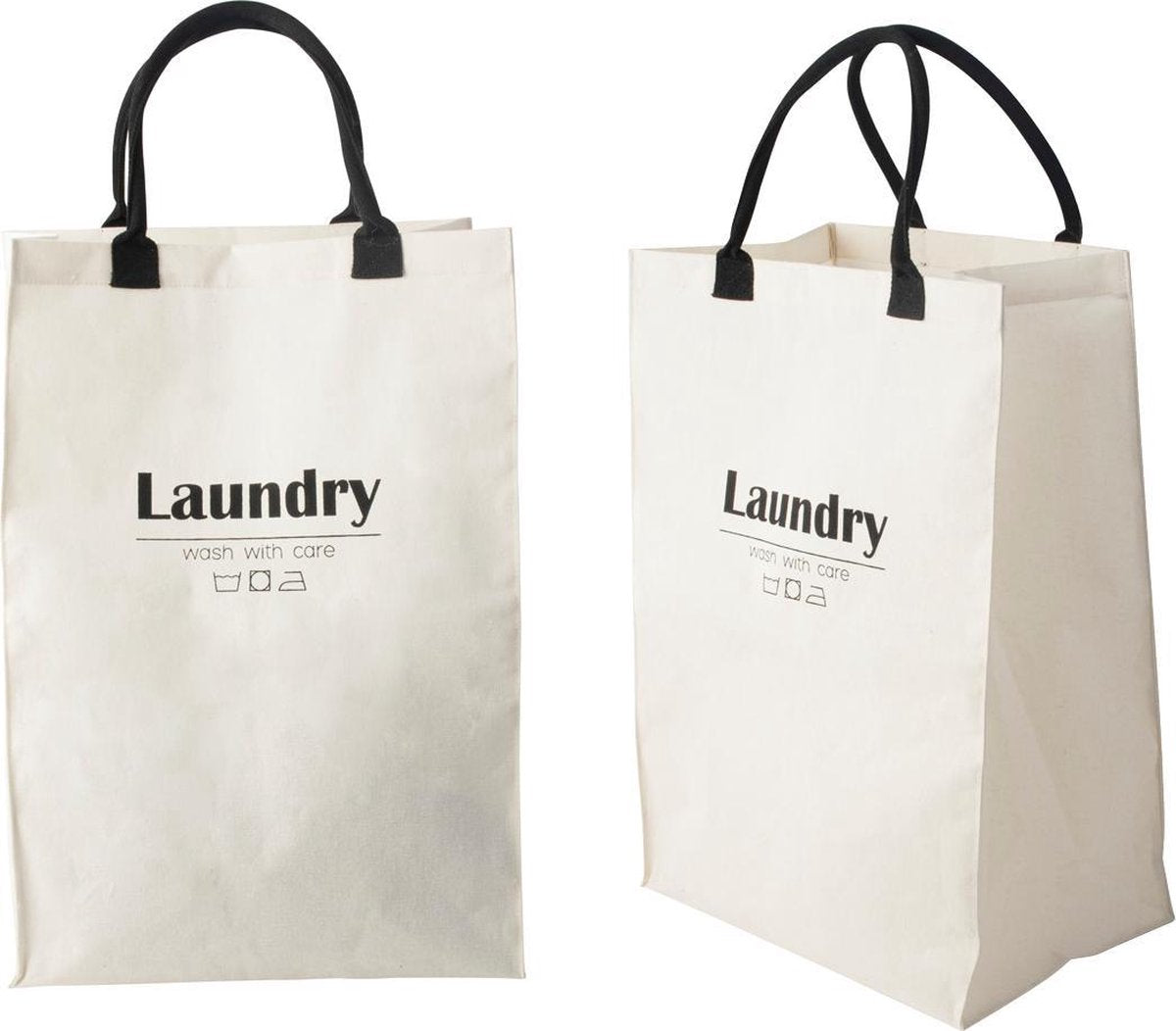 Opbergtas Laundry 36x24x53cm - set 2 stuks
