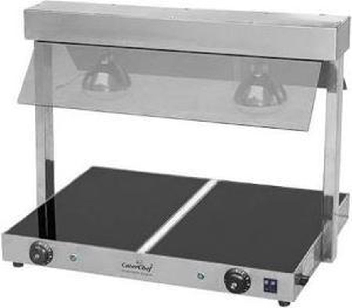 Caterchef Warmhoudplaat GN 2/1 m/brug