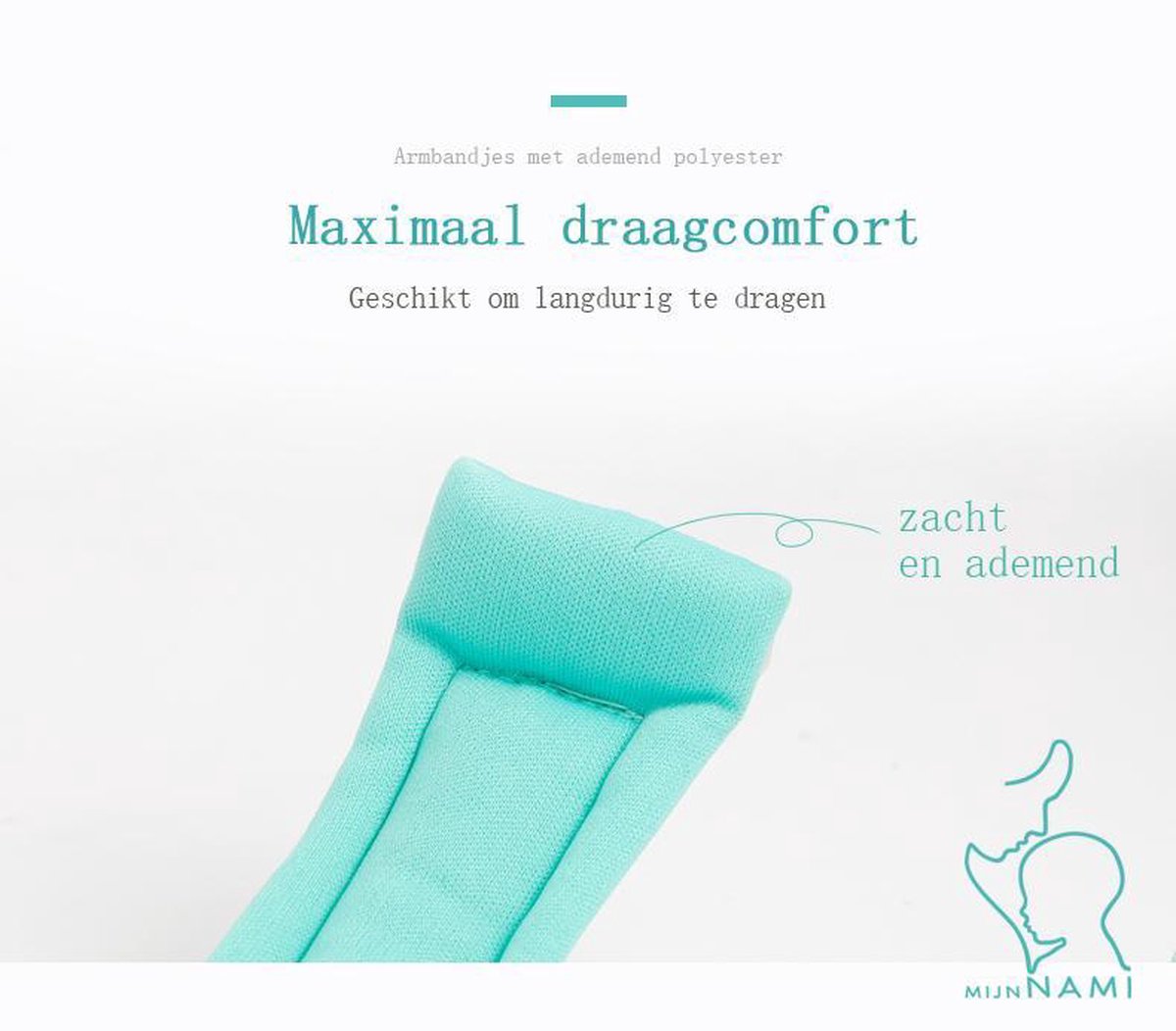 Polstuigje Blauw 360 Plus met magnetisch slot - Het enige CE gekeurde polstuigje - 2 meter elastisch koord - Kindertuigje