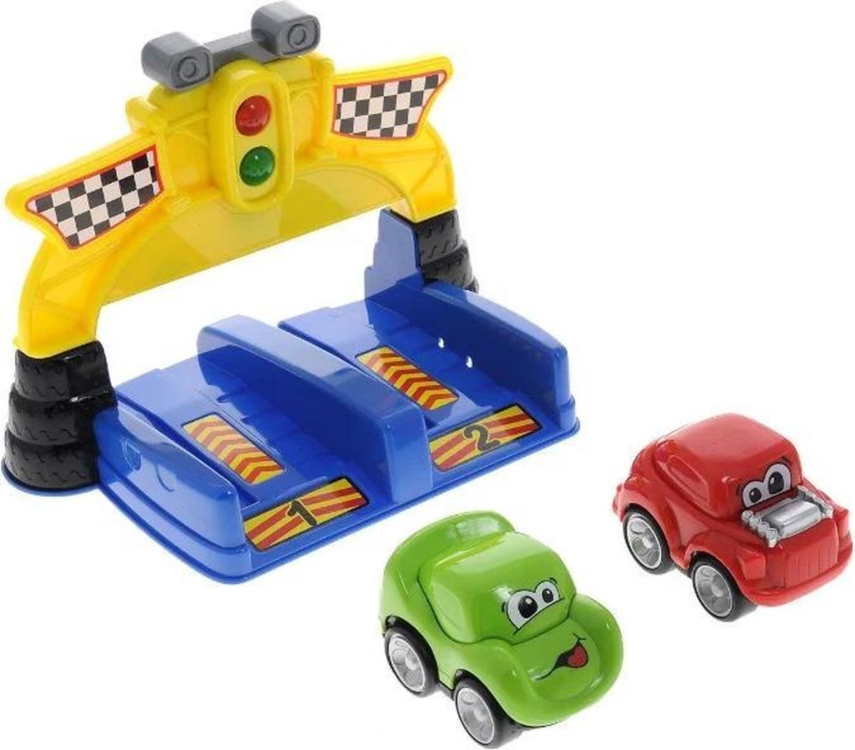 Red Box Extreme Car Racing Set met Licht en Geluid