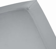 Damai - Hoeslaken (tot 15 cm) - Katoen - 70 x 150 cm - Grey