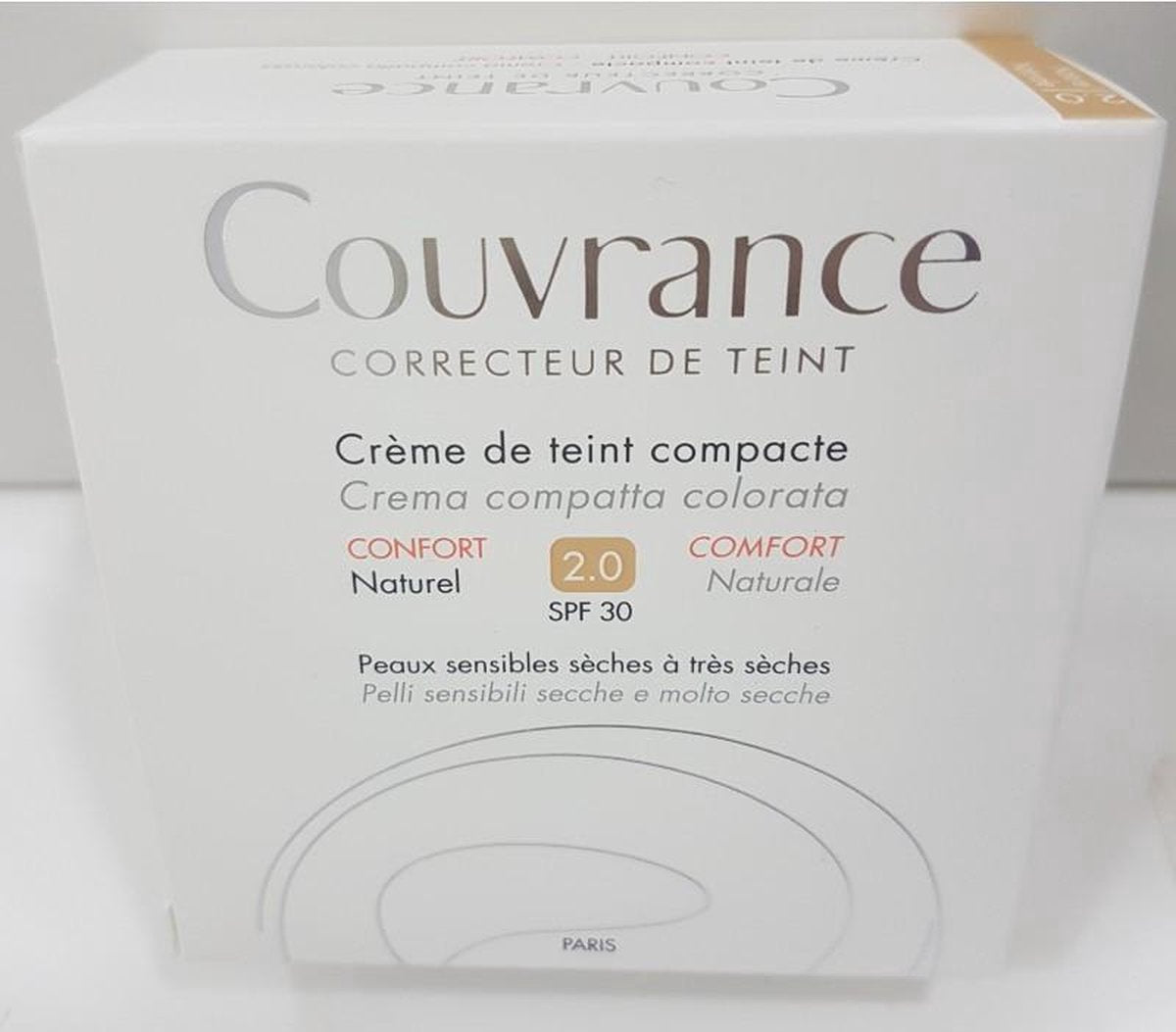 Avène - Couvrance Crème De Teint Compact Confort n°2 Naturel