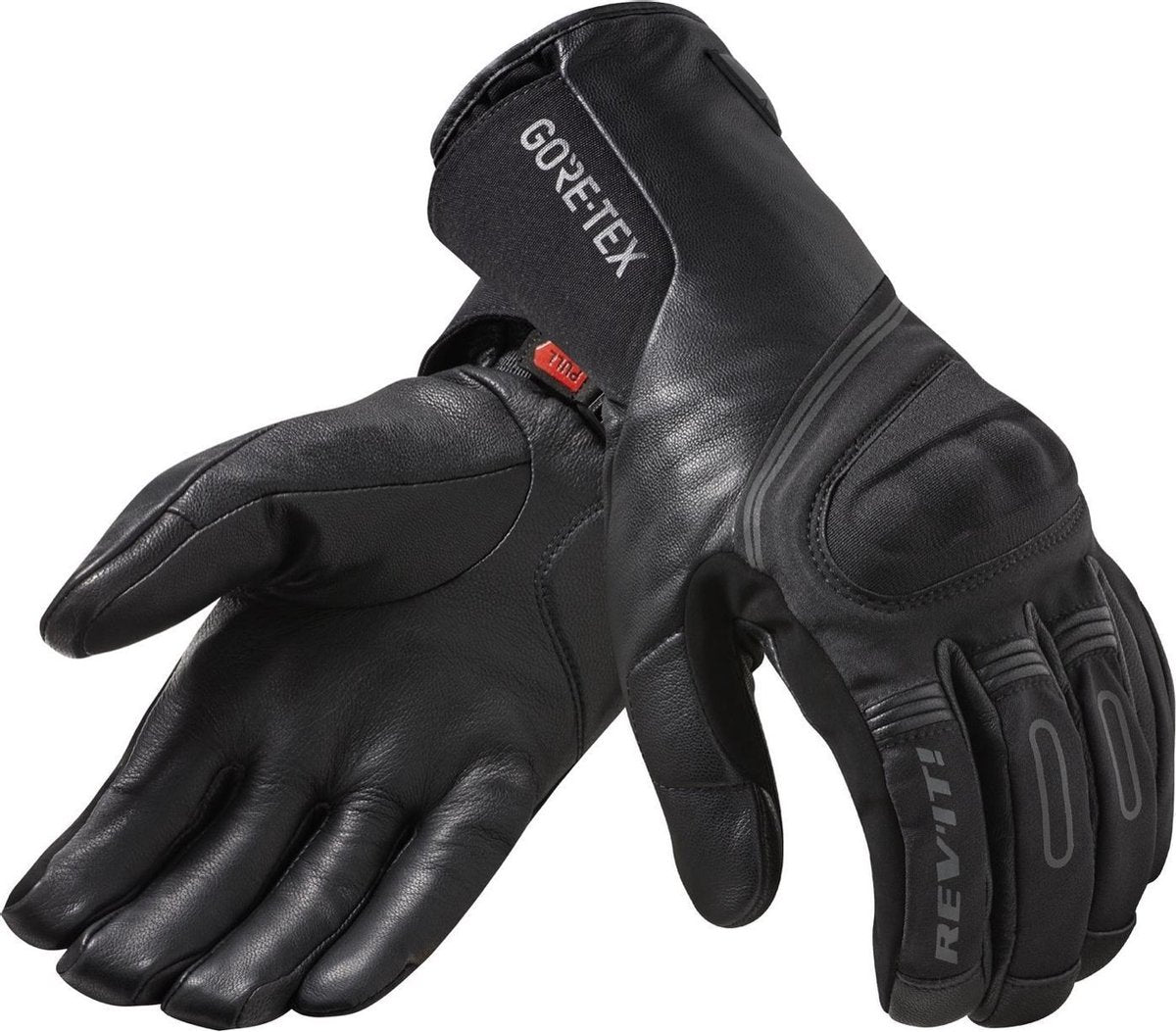 REV'IT! Stratos 2 GTX Black Motorcycle Gloves S