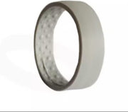 Vouwbaar Haar Elastiek Licht Grijs - Multifunctioneel haar elastiek- Rubber haarelastiek- Vouwbare rubber Haarelastiek- Silicone Haar elastiek- Multifuntioneel vouwbaar haar elastiek Grijs