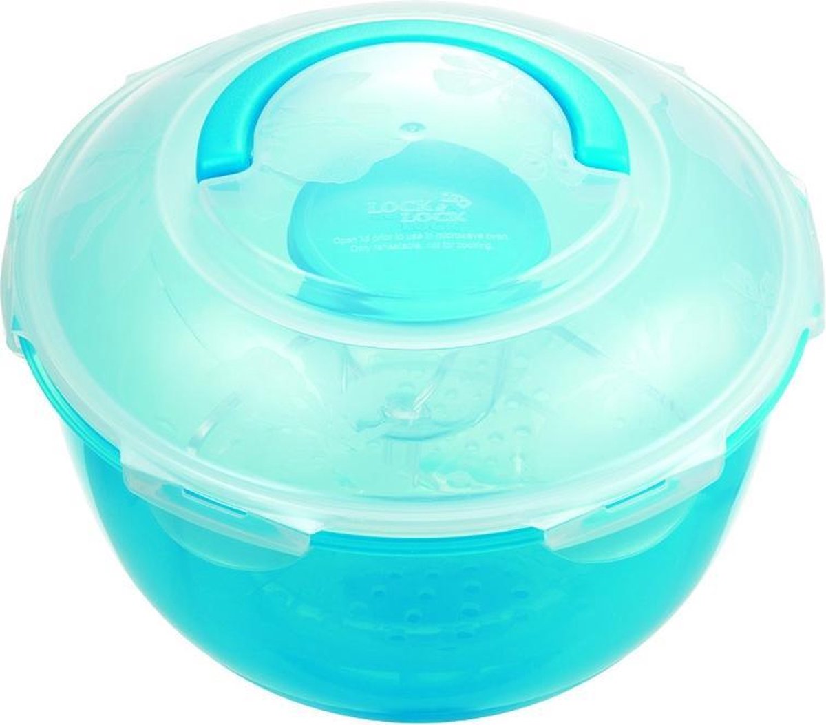 Lock&Lock Vershouddoos Basic - Voor Salade - To Go - Blauw