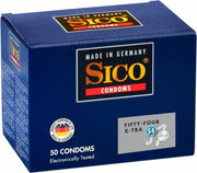 sico 54 (fifty-four) x-tra condooms