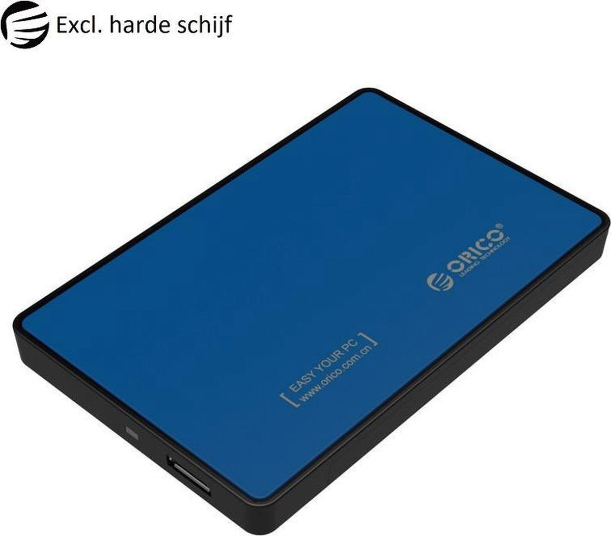 Orico Harde schijf behuizing 2.5 Inch SATA HDD/SSD - Blauw