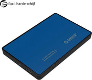 Orico Harde schijf behuizing 2.5 Inch SATA HDD/SSD - Blauw
