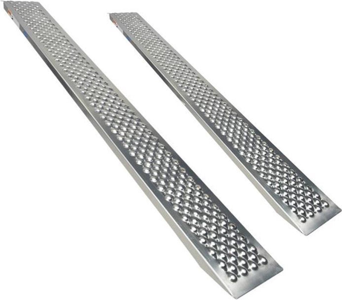 Datona® - Aluminium oprijplaat - 200 cm - 2 stuks