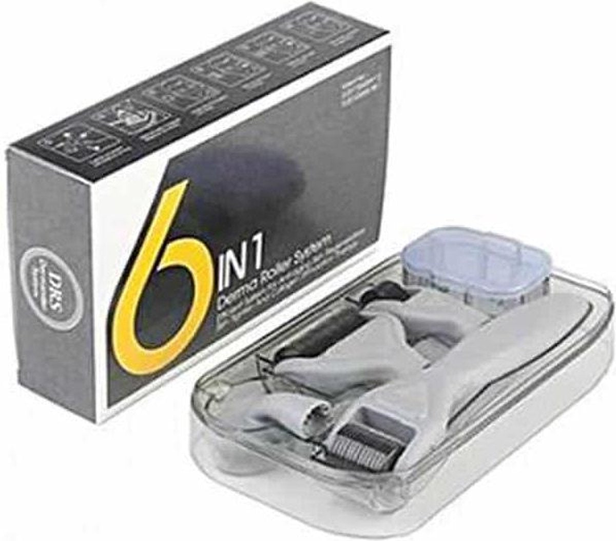 6 in 1 Derma Roller Kit Micro Naalden | Bestseller | 1200/1.5mm