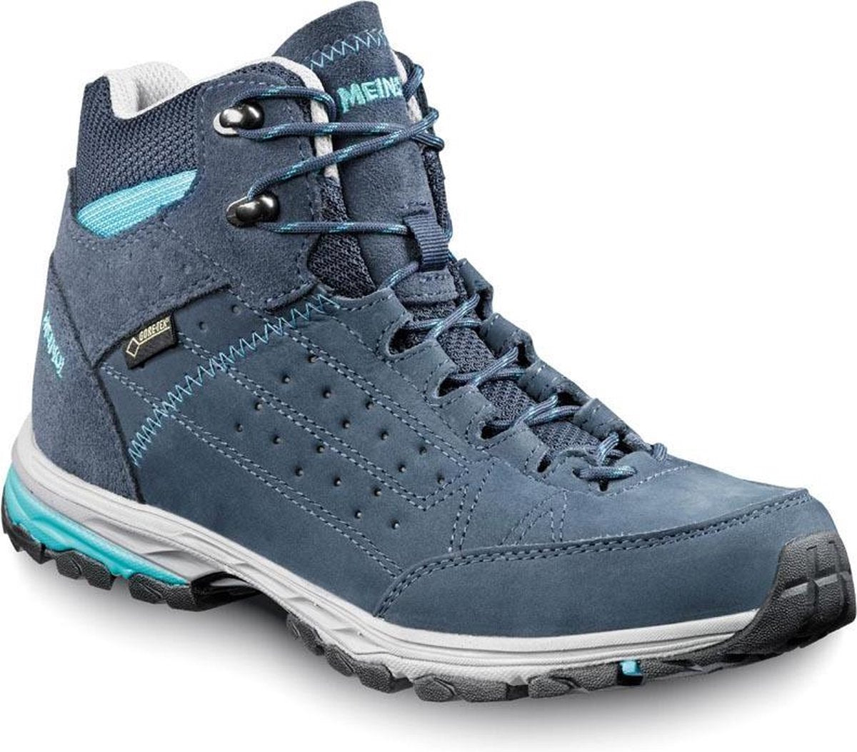 Meindl Durban Lady Mid GTX dames berg- en wandelschoenen blauw