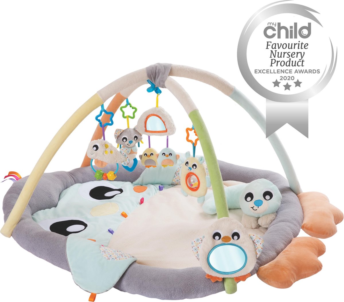 Snuggle Me PenguinTummy Time Gym - Babygym Penquïn Met Buikligkussen