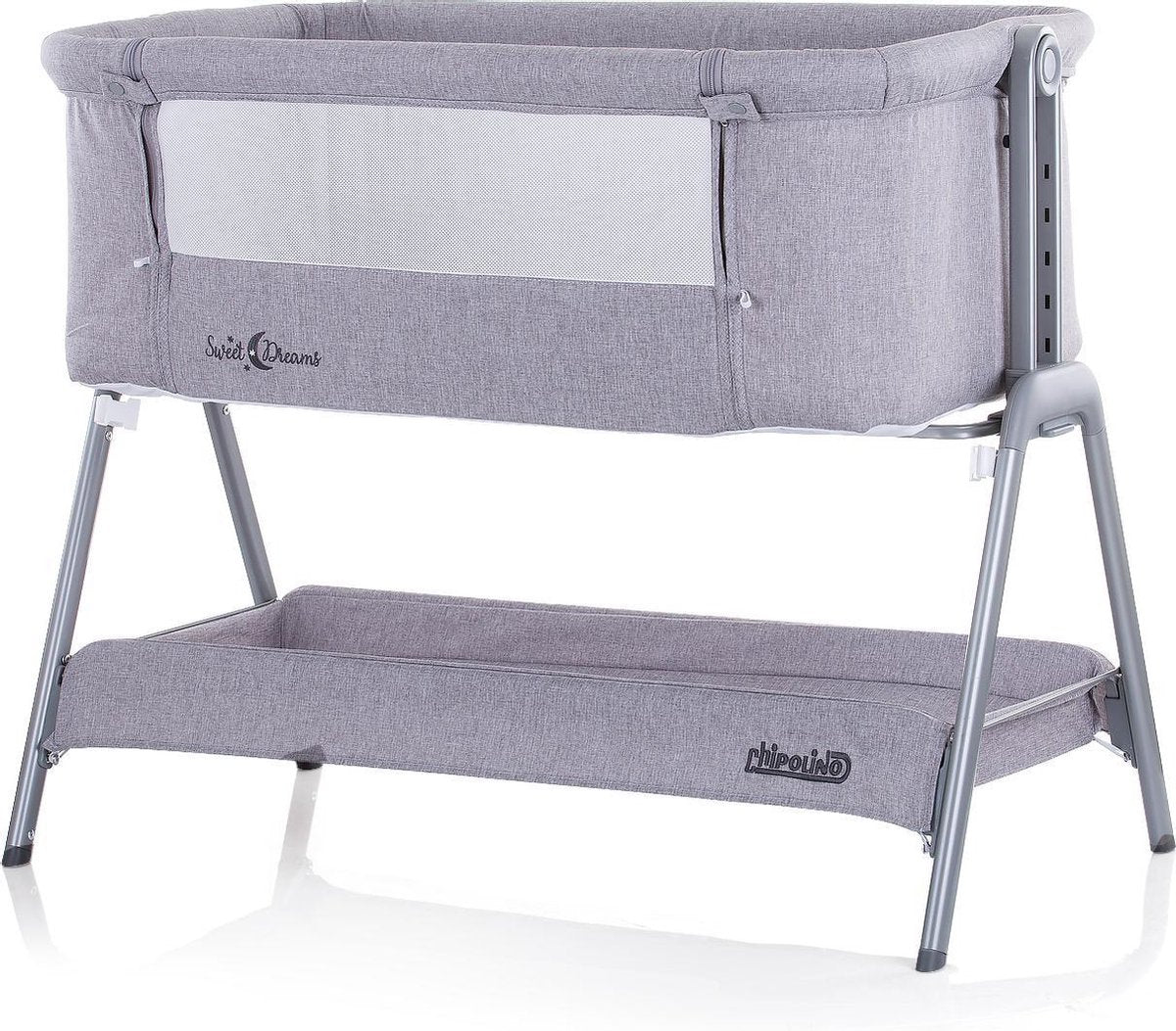 Co-sleeper sweet dreams grijs Chipolino wiegje