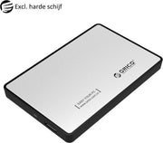 Orico Harde schijf behuizing 2.5 Inch SATA HDD/SSD - Zilver/zwart