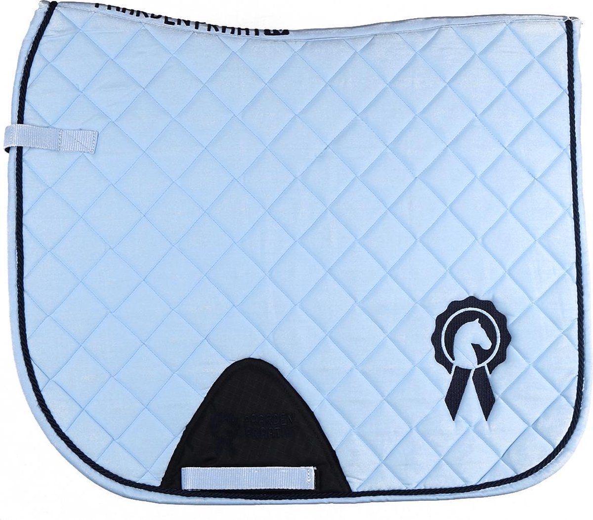 Paardenpraattv Zadeldek Paardenpraat By Ej Halloween - Light Blue - dressuur Full