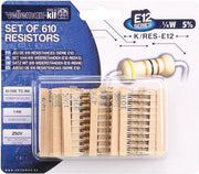 SET VAN 610 WEERSTANDEN (E12-reeks) (K/RES-E12)